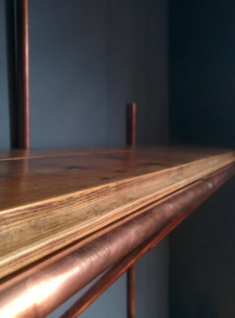 shelves detail